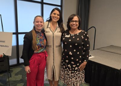 Dr. Izbicki, Christy Soto and Kay Jasso